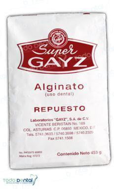 GAYZ 453 GRS ALGINATO SUPERADO