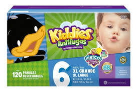 Kiddies Antiffugas 6 Xl-gr 80 Pcs