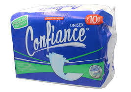 CONFIANCE Pañal Predoblado p/Adulto CONFIANCE Pañal Predoblado p/Adulto