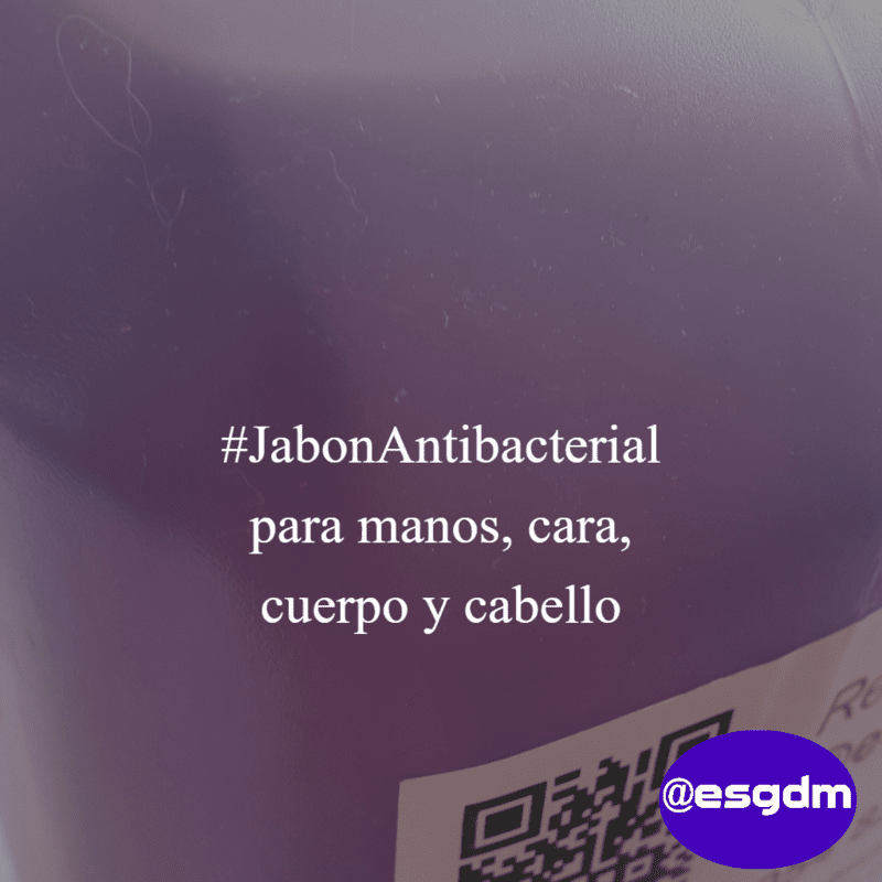 jjabón antibacterial 20 l