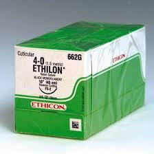 nylon monofilamento 3-0 CORTANTE ATRAGLIDE 19 3/8 NEGRO 45 caja con 12 pzs