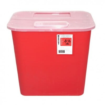 Recolector Punzocortantes Rojo 30 L