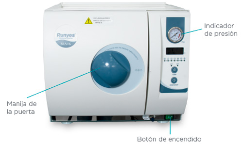 Autoclave Acero 16 lt